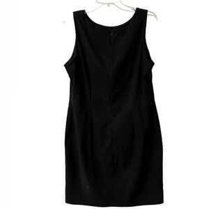 T & Company Black Stretch Sheath Dress Size 14